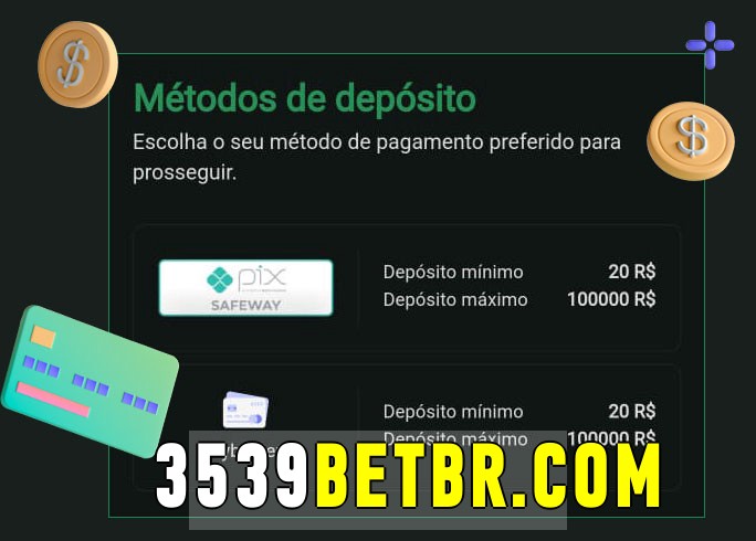 O cassino 3539bet.com bet oferece uma grande variedade de métodos de pagamento